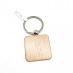 Engraved Natural Wood Keychain Eco Friendly 2-10mm for sale