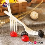 Eco-friendly corn fiber disposable china fondue forks with low price for sale