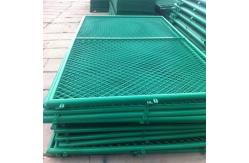 China Plastic Sprayed Green Expanded Wire Mesh Diamond Shaped 20x40mm supplier