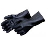 Chemical Resistant PVC Work Gloves , All Weather Work Gloves Customized Color for sale