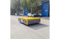 China Omni Directional 10 Tons Trackless Transfer Carts Apply For Steel Plate Handling supplier