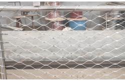 China Stainless Steel Framed X Tend Cable Mesh Fence 2.0mm Rope Wire Mesh supplier