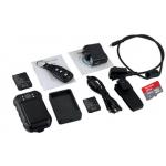 Waterproof Body Camera 10W Light , Police Helmet Camera With 2.0 Inch Monitor for sale