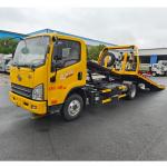 Customized 4x2 FAW 8Tons Tow Wrecker Truck With Landing Wrecker Truck Body