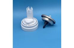 China Premium Hair Mousse Inverted Aluminum Valve for Salon-Quality Styling supplier