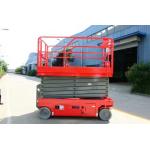 Hydraulic Aerial Self Propelled Scissor Lift 8m Full Electric Dc Battery for sale