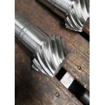 6.5 Module Gleason Spiral Gear Shaft Transmission Gears And Shafts