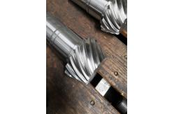 China 6.5 Module Gleason Spiral Gear Shaft Transmission Gears And Shafts supplier