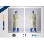 Hygiene Disposable Protective Gowns Doctor Suit Blue / White / Yellow / Green Colour for sale