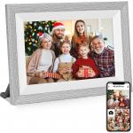 10.1 Inch Touch Screen Digital Picture Frame IPS HD 16GB Storage Auto Rotate Video Picture Frame for sale