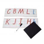 Custom Printing Children's Learning Alphabet Cards Erasable Modern Teacher Aids
