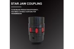 China XL2 Rotex 24 Flexible Jaw Coupling Standard Rate torque 120Nm Speed 14000rpm supplier