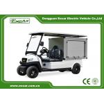 2 Seaters Electric Utility Carts With Three Layers Cargo Box for sale
