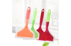 China Non-Stick Cooking Safe Silicone Pancakes Shovel For Eggs Fish Pancake Pizza supplier