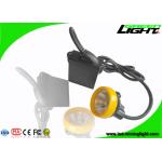 Impact Resistant Coal Miner Hard Hat Light 10000lux With Low Power Warning Function