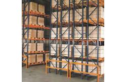 China Q235 Double Deep Pallet Racking System , Industrial Warehouse Racking Systems supplier