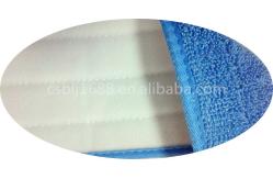 China Blue 380gsm Microfiber Wet Mop Pads , Pocket Shaped Multifunctional Mops supplier