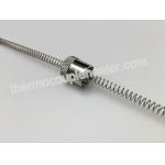 Spring Loaded Temperature Sensor Parts Single / Double Slot Bayonet Cap For Thermocouple for sale