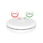 Standalone Smoke Detector Fire Battery Operated High Sensitivity Smoke Alarm And Carbon Monoxide Detector for sale