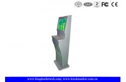 China Self Service Interactive Touch Screen Kiosk With Rugged Metal Keyboard supplier