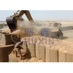 Geotextile Gabion Galfan Mil 19 Sand Filled Barriers Defensive for sale