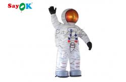 China Customized Inflatable Astronaut Model Balloon / Inflatable Spaceman For Event supplier