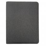 Moistureproof Luxury Leather Portfolio With Calculator Multifunctional Reusable