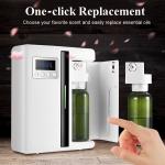 HOMEFISH 1.2ml/H Air Scent Diffuser Essential Oil Aromatherapy Diffuser 160ml