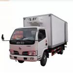 4*2 Freezer Refrigerator Box Truck Dongfeng 5 Tons -5 to -15 degree for sale