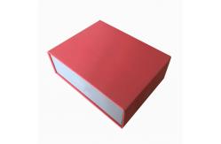 China Custom Order Accepted Magnetic Flap Box for Folding Cardboard Clothing Packaging supplier