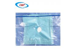 China Nonwoven Surgical Ortho Knee Arthroscopy Drape U Shape With Pouch supplier