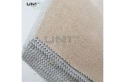 China Woven Shrink Resistant Necktie Interlining Fusible Adhesive Wool Interlining supplier