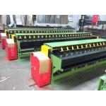 4m Hexagonal Wrapped Edge mesh bending machine , gabion winding machine
