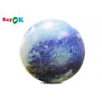 Customized 40 Inches Inflatable Lighting Decoration Pluto Planet Balloon