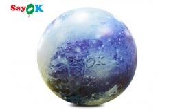 China Customized 40 Inches Inflatable Lighting Decoration Pluto Planet Balloon supplier