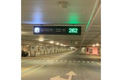 China Custom Made P10 VMS Parking Display 160×160mm Module Energy Saving supplier