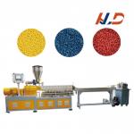 Co Rotating Twin Screw Extruder Masterbatch Machine 60-100kg/H Computerized for sale