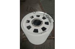 China Silver Wire Rope Drum Spray Zinc Primer Finished For Lifting And Crane supplier
