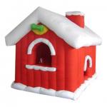 Inflatable christmas / halloween / inflatable festival decoration / inflatable Santa house for sale