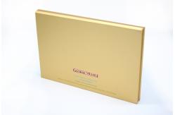 China Makeup Empty Magnetic Palette Refilling Light Golden Metalized With Mirror supplier