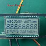 Customized TN Positive Transflective Monochrome Segment LCD Display 3.0V for sale