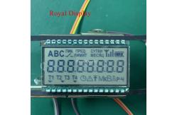 China Customized TN Positive Transflective Monochrome Segment LCD Display 3.0V supplier