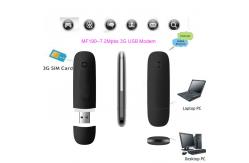 China 7.2Mbps ZTE MF190 External 3G USB Dongles HSDPA Wireless 3G Modem supplier