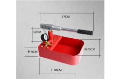 China Quick Response Manual Pressure Testing Pump 5MPA 16ML supplier