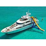 Outdoor Inflatable Water Slide For Aquatic Park Sports Games , SlideFor Yacht for sale