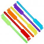 Waterproof PVC Wristbands with Printing 2000pcs/Carton for sale