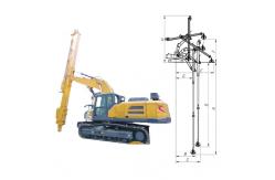 China Top 1 30M Excavator Telescopic Arm with Clamshell Bucket Grab Bucket supplier
