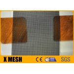 Dia 0.8mm 316 Stainless Steel Security Mesh Screens Acid Resisting for sale