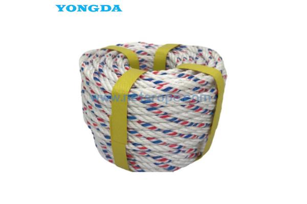 3-Strand Mixed plyester and polypropylene rope
