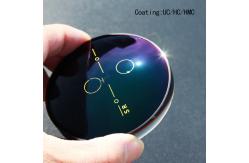 China Progressive Semi-finished UC/HC/HMC Photochromic For Block Blue Ray supplier